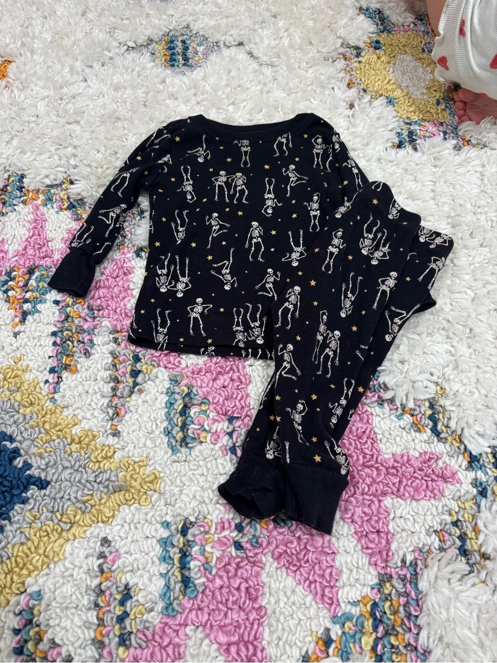 Old Navy Skeleton Pajama Set